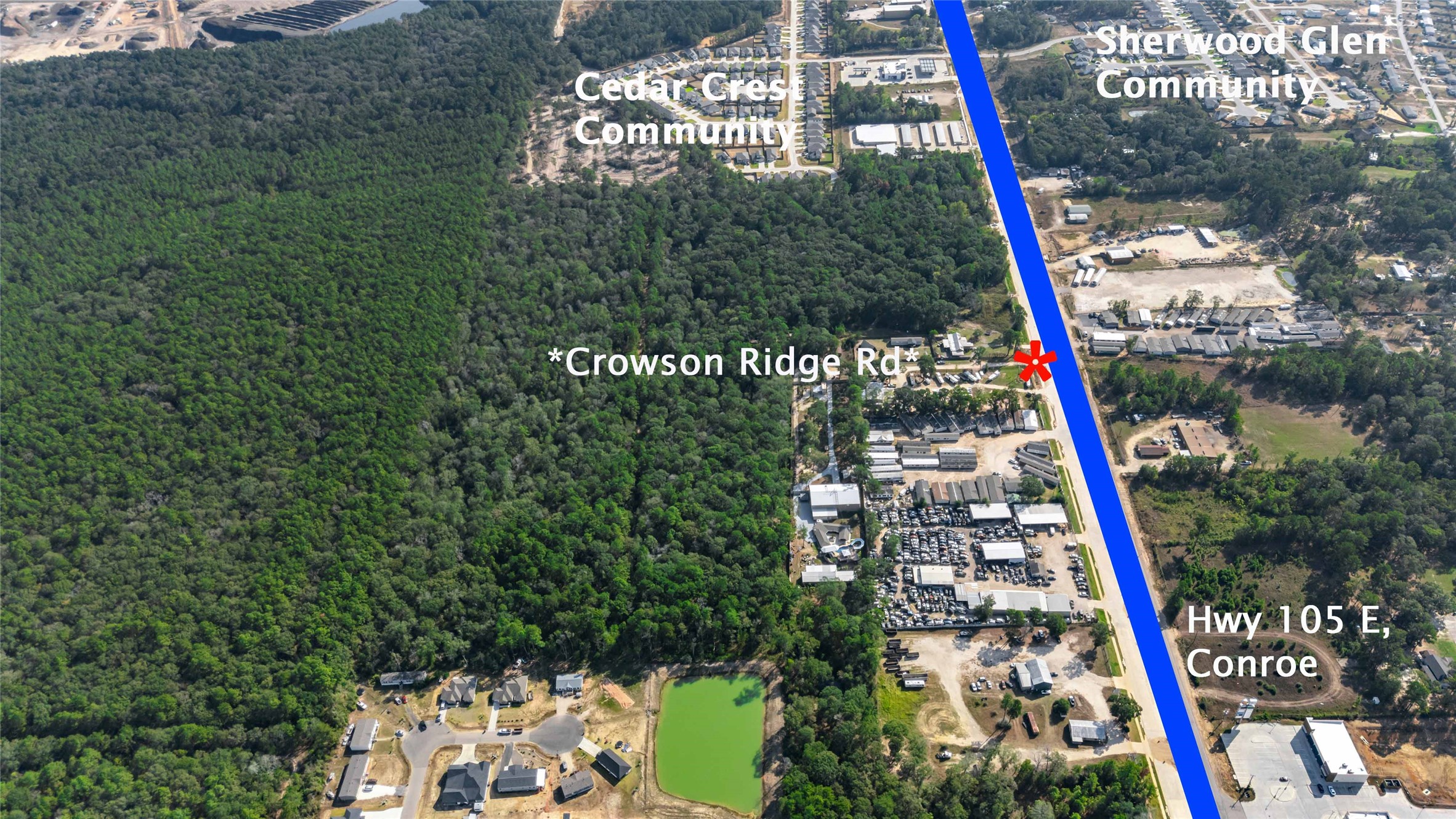 105 E/ Crowson Ridge Road Conroe, TX 77306 - Photo 9 of 16