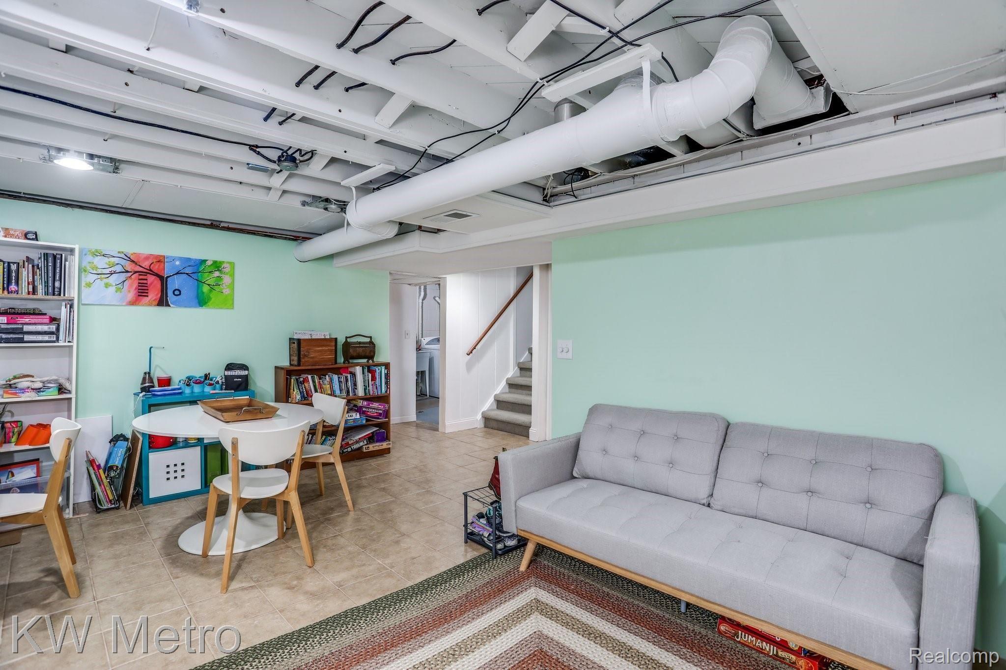 1527 Eaton Road Berkley, MI 48072 - Photo 24 of 36 Lower level rec room