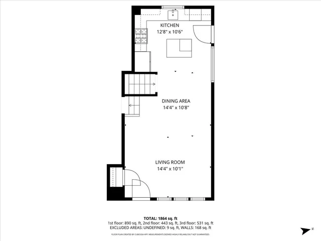 a picture of a wall with a white wall and a painting