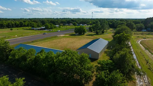 an aerial view of a football ground