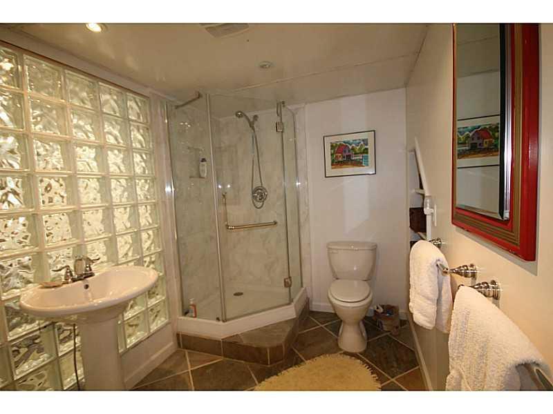203 Shore Road Edgecomb, ME 04556 - Photo 30 of 33 Bathroom. The lower level bathroom,...