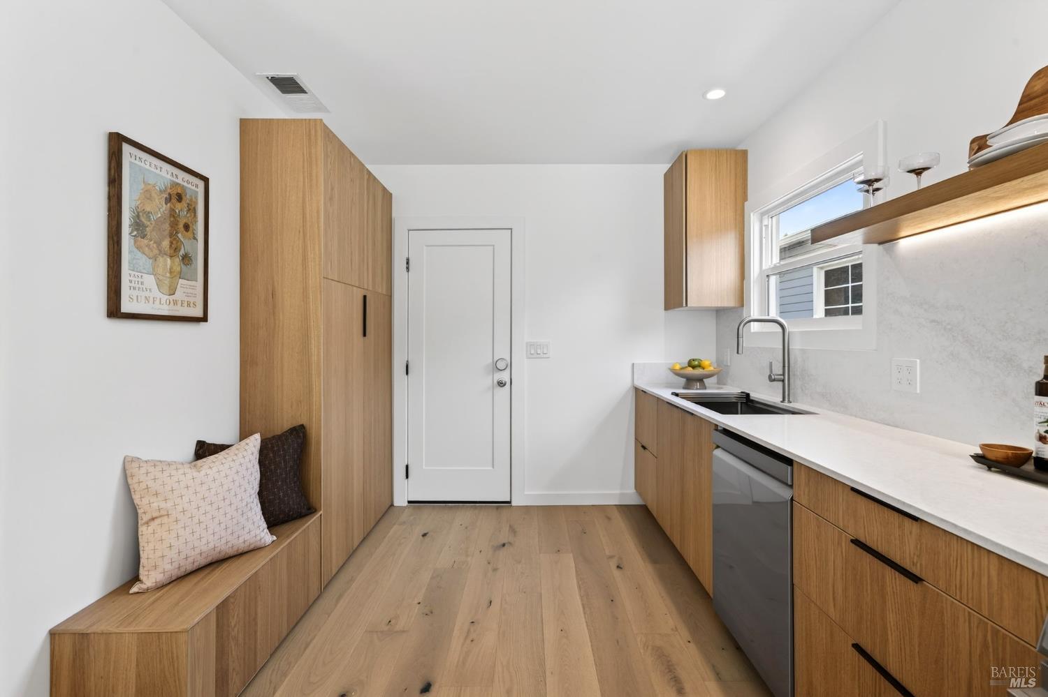 2034 Augustan Avenue Santa Rosa, CA 95404 - Photo 11 of 29 Garage entrance to kitchen with custom storage