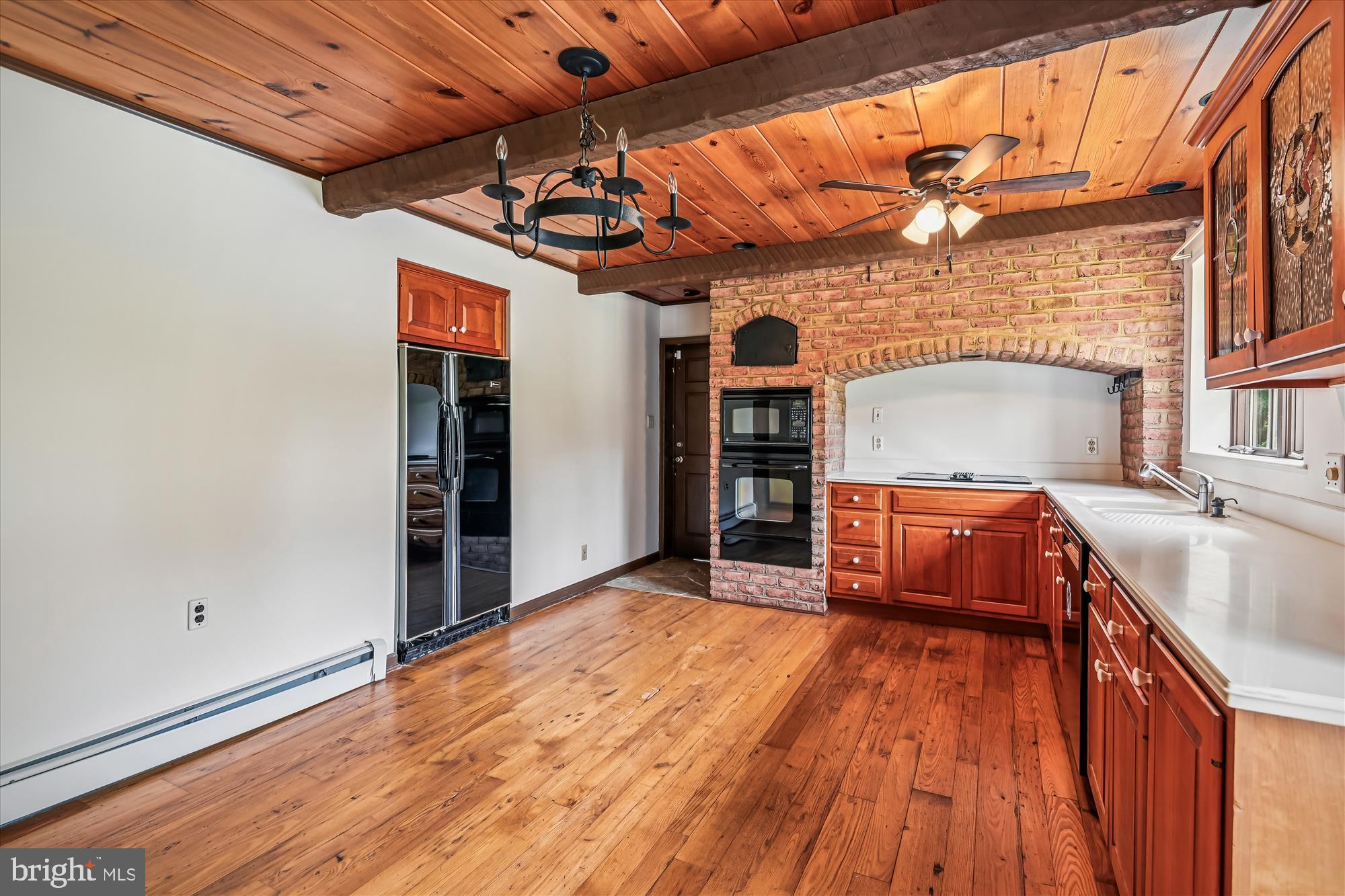 1836 Cherry Road Annapolis, MD 21409 - Photo 29 of 82 Hardwood Floors and Charming Brick Cooktop Alcove