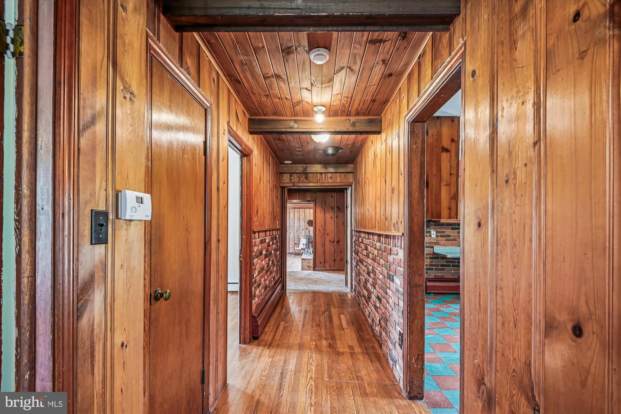 1836 Cherry Road Annapolis, MD 21409 - Photo 33 of 82 Paneled Faux Brick Hallway