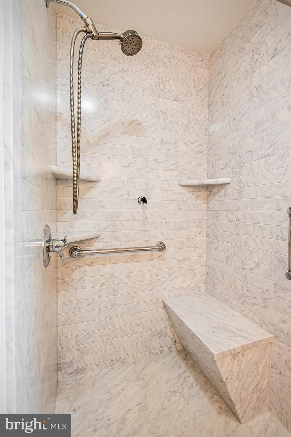 1836 Cherry Road Annapolis, MD 21409 - Photo 46 of 82 Walk-In Shower with Bench Seating