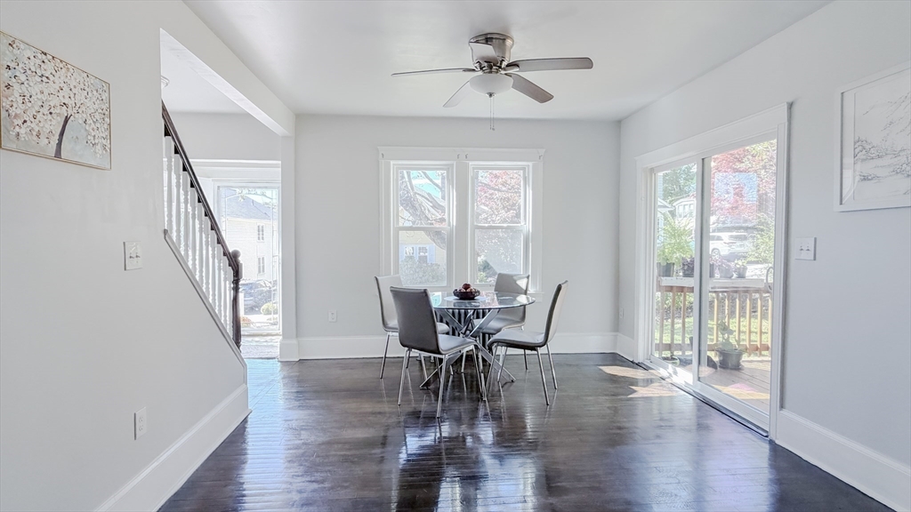 4 Longfellow Road Worcester, MA 01602 - Photo 16 of 36 a view of a dining room with furniture window and wooden floor