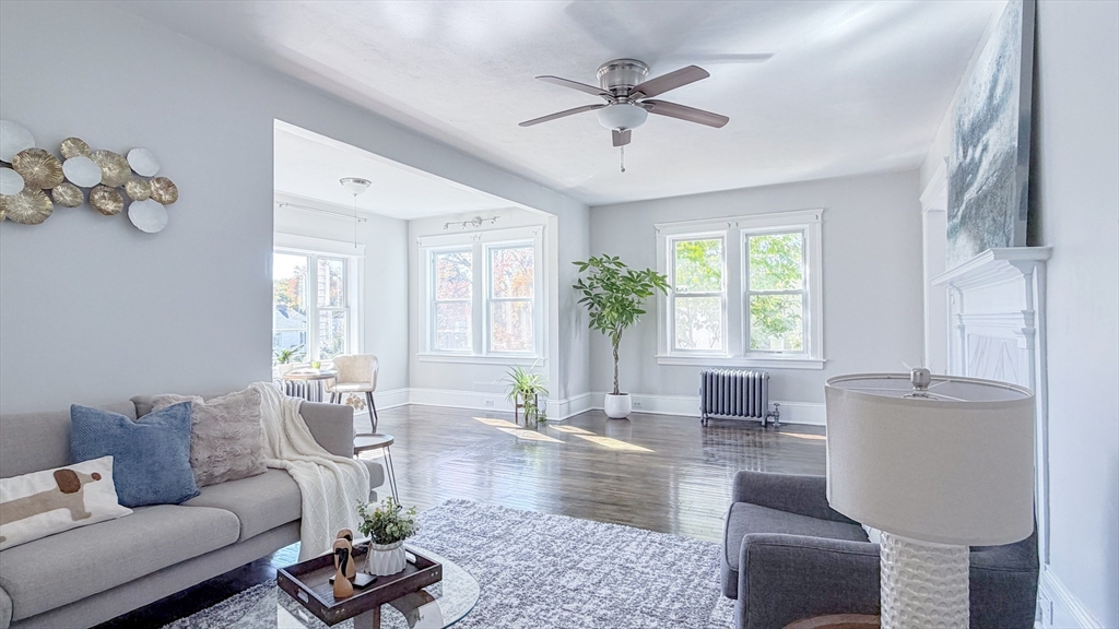 4 Longfellow Road Worcester, MA 01602 - Photo 6 of 36 a living room with furniture and a large window