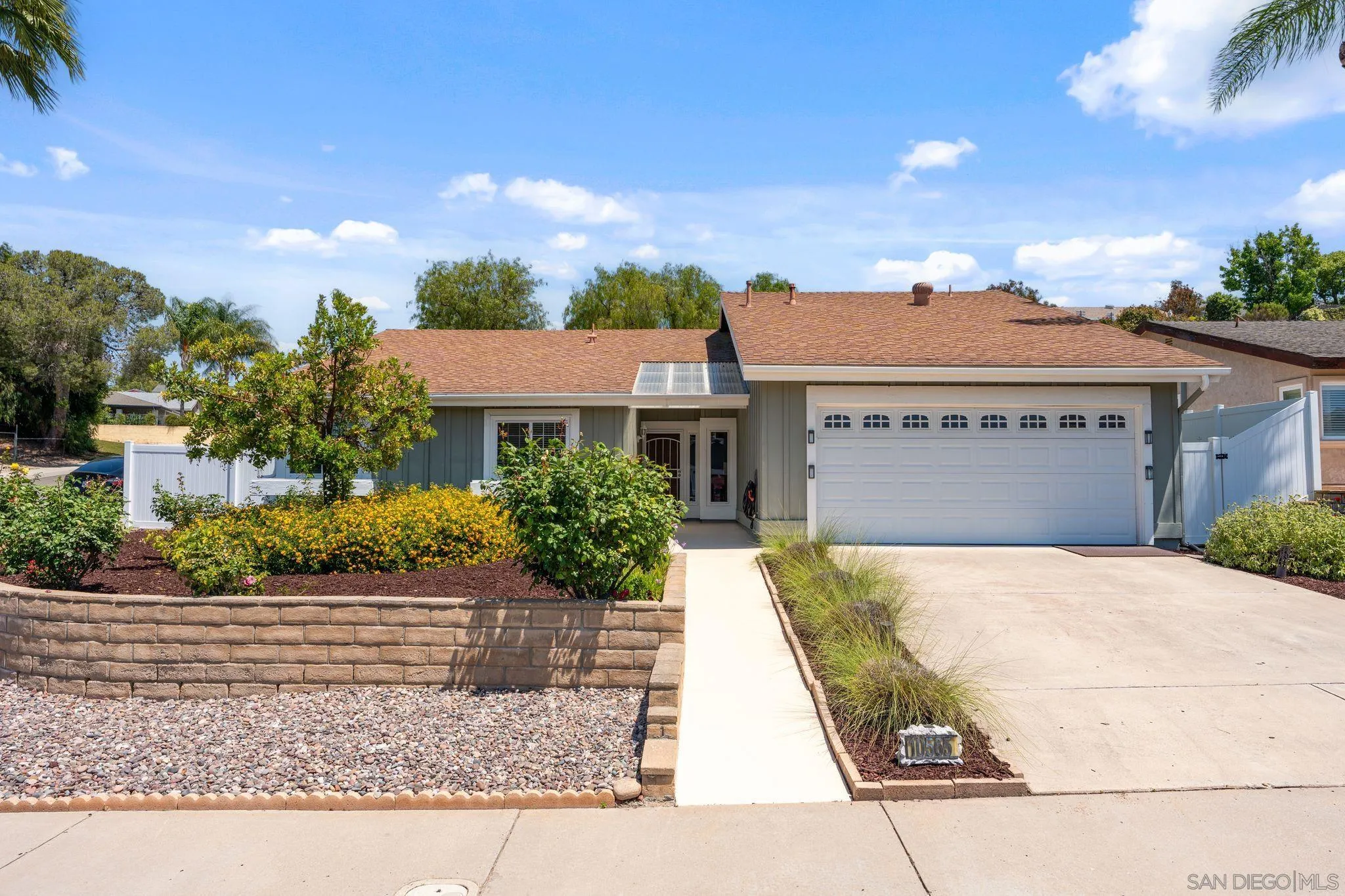 10565 Strathmore Drive Santee, CA 92071 - Photo 54 of 59 front view of a house with a porch