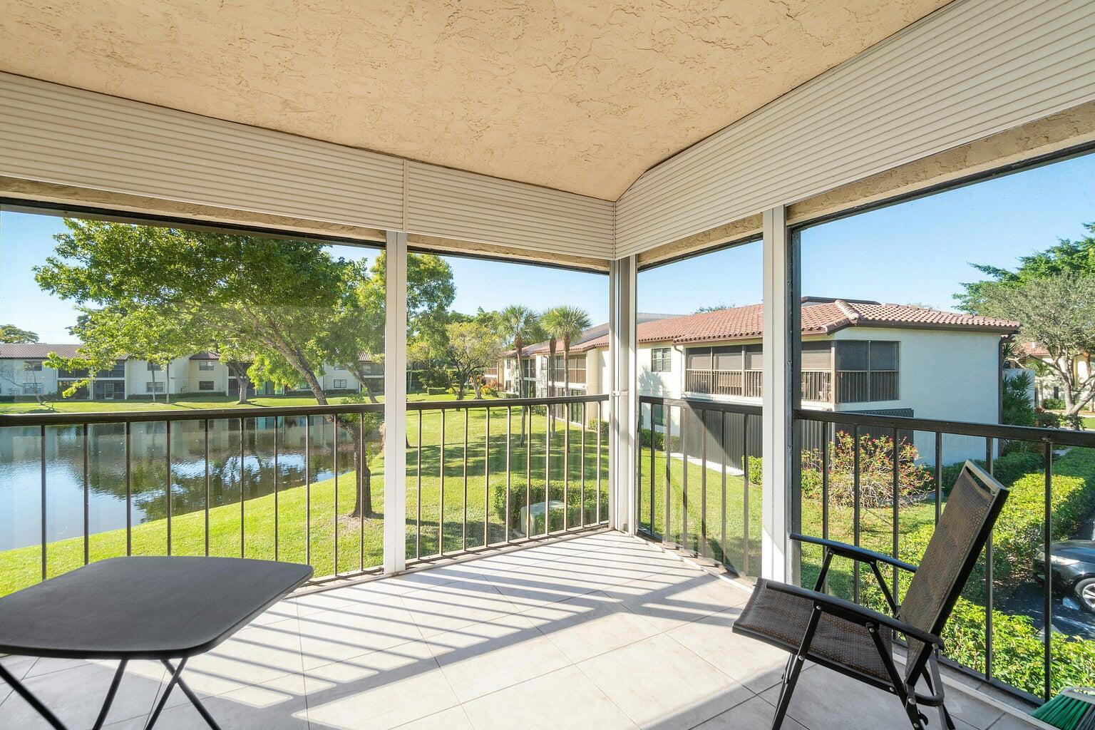 21863 Arriba Real, Unit 8K Boca Raton, FL 33433 - Photo 21 of 26 BALCONY