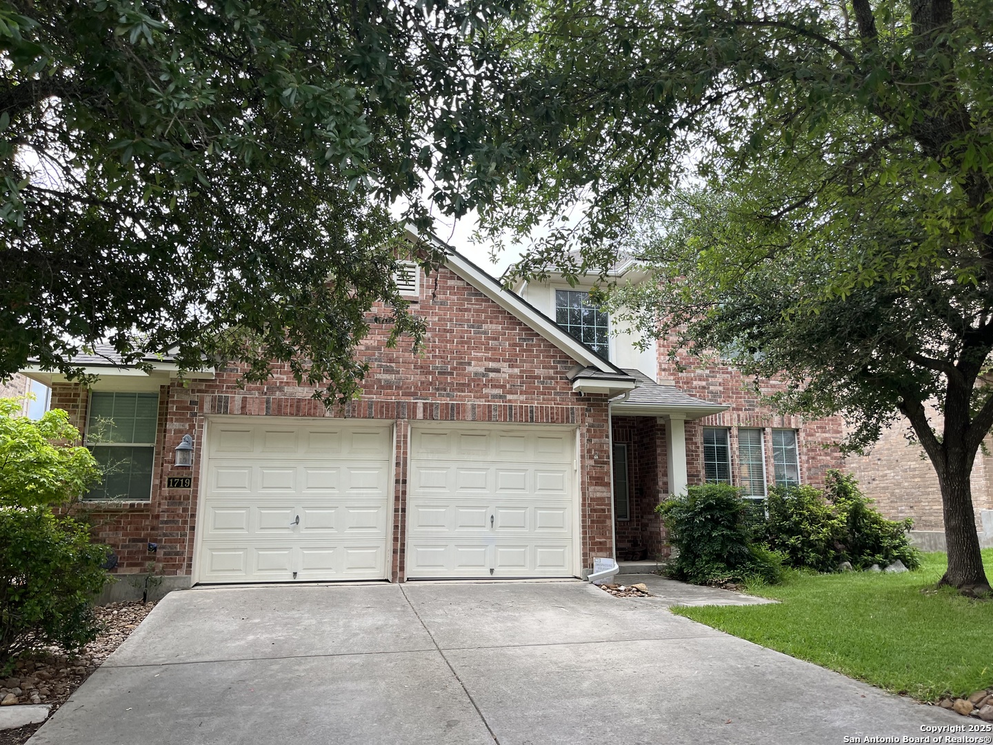 a house with a outdoor space