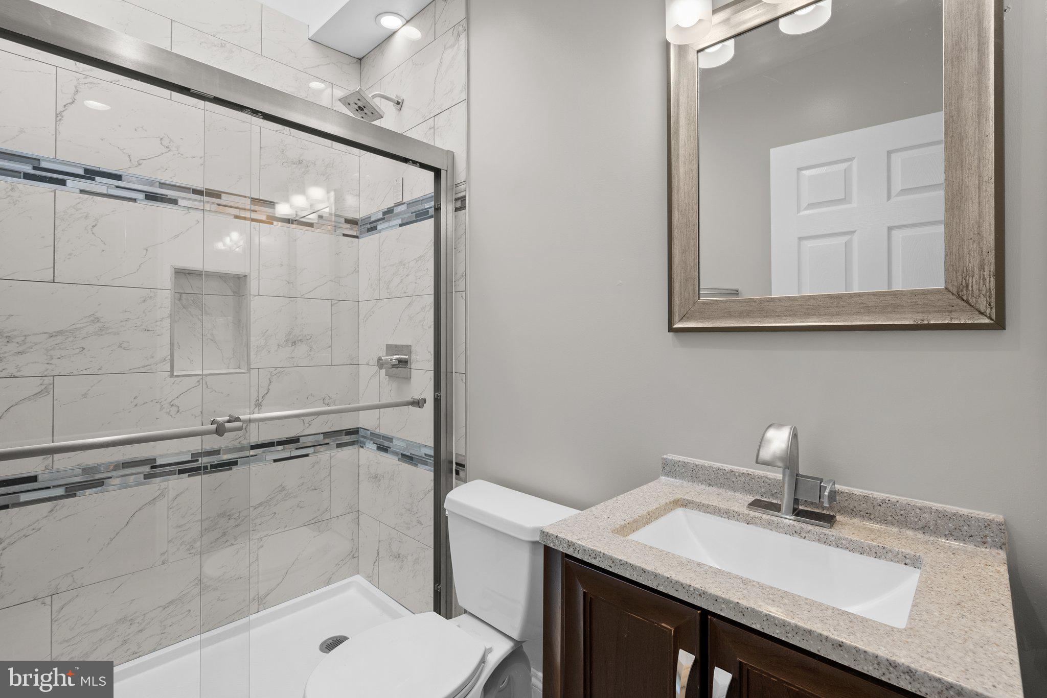 1521 First Street Southwest Washington, DC 20024 - Photo 15 of 25 Bathroom 2, Upper level w/Skylight