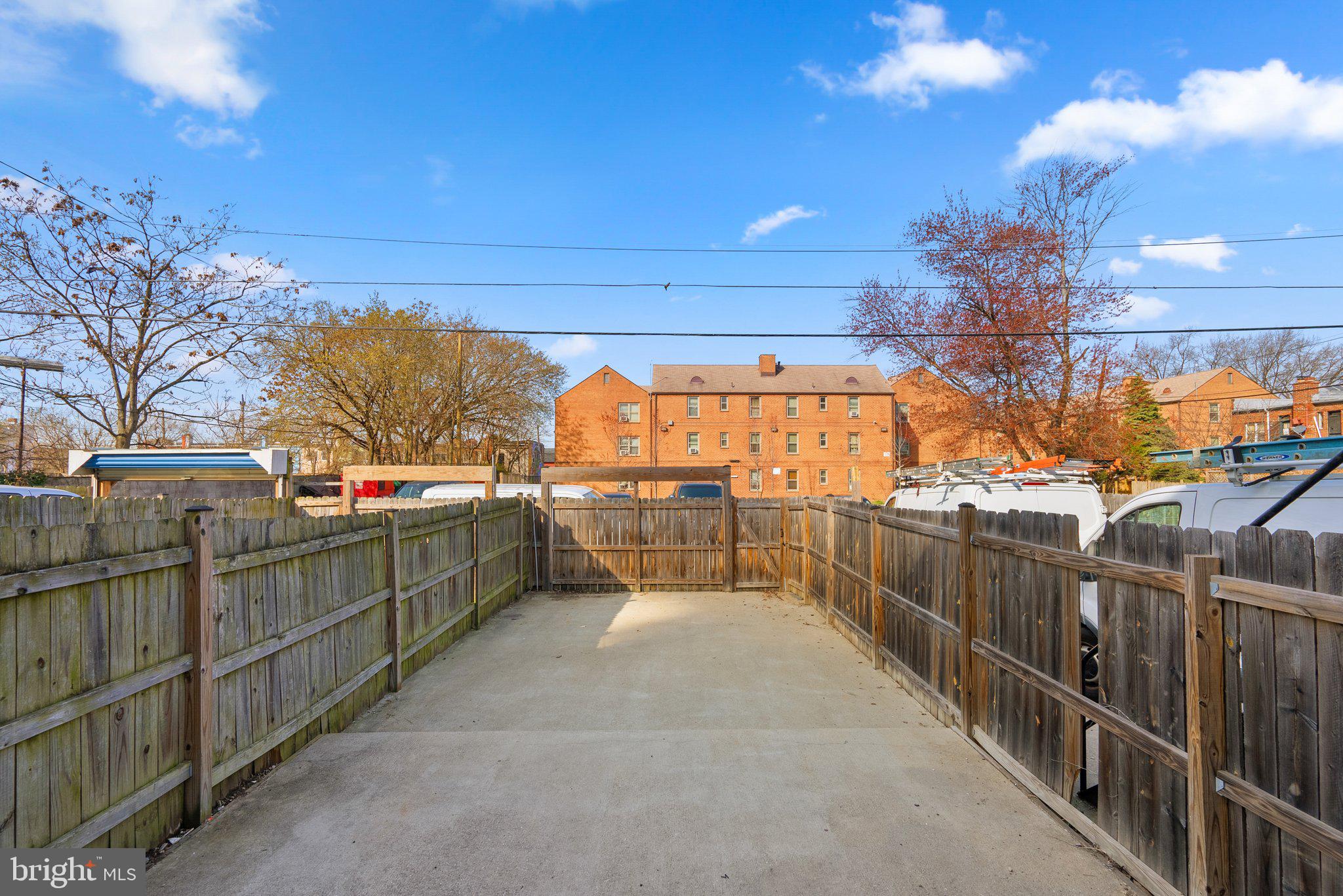 1521 First Street Southwest Washington, DC 20024 - Photo 19 of 25 Backyard / Parking