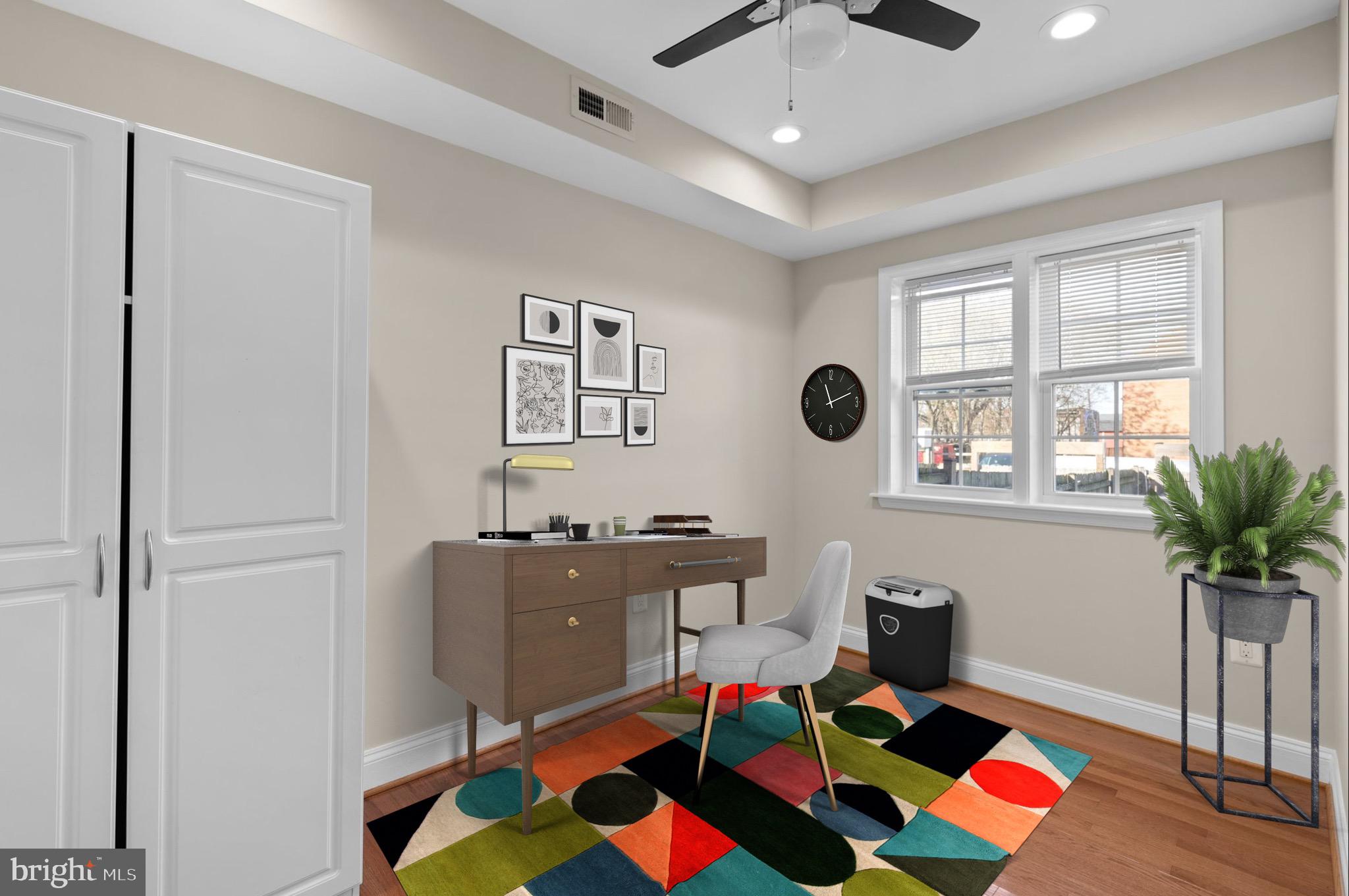 1521 First Street Southwest Washington, DC 20024 - Photo 8 of 25 Bedroom/Office On Main Floor/Virtually Staged