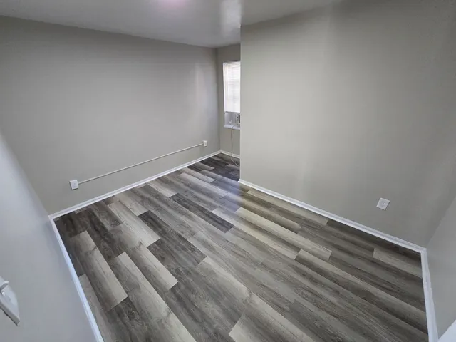 a view of wooden floor