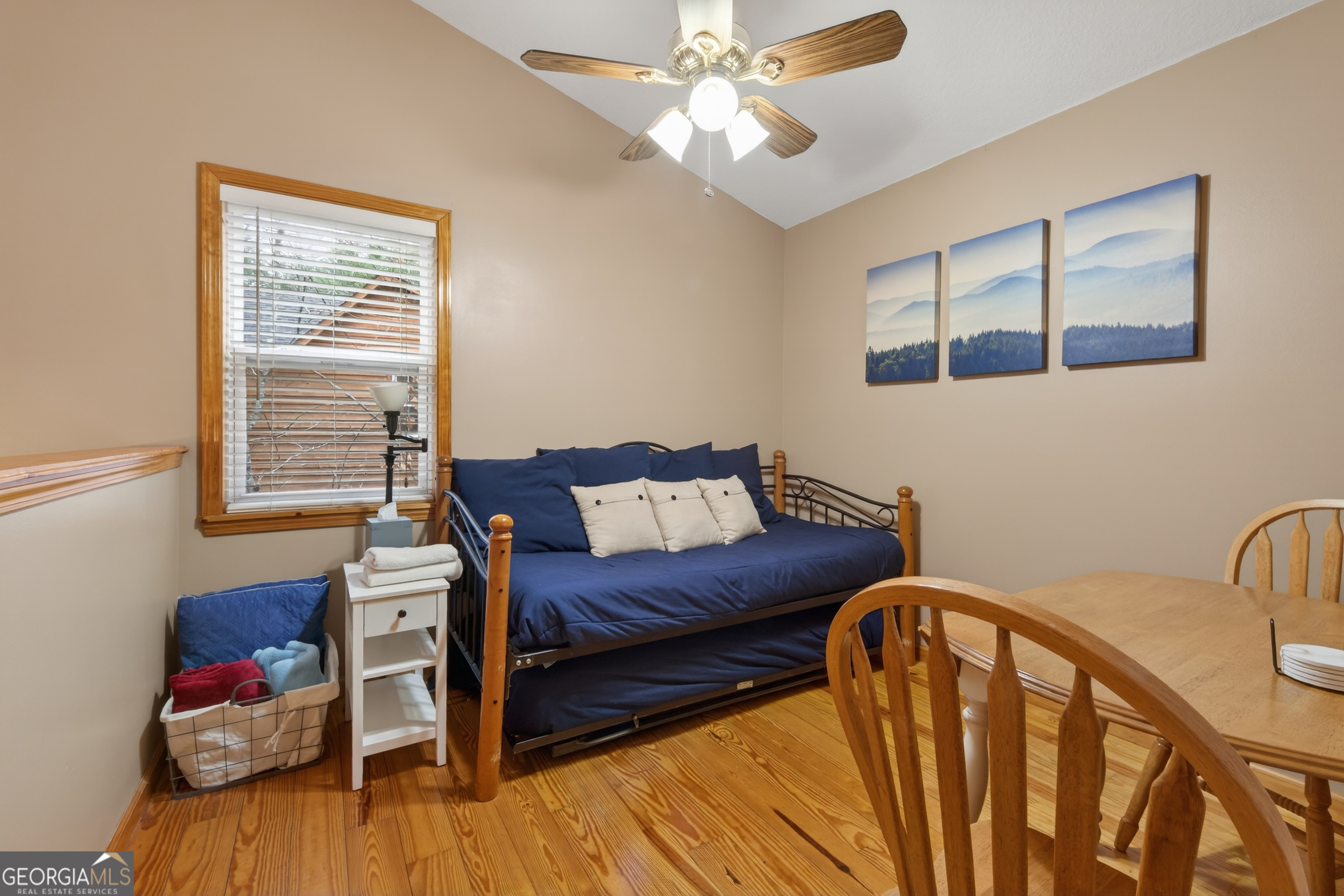 697 Zeppelin Strasse Helen, GA 30545 - Photo 25 of 56 a bedroom with furniture and a window