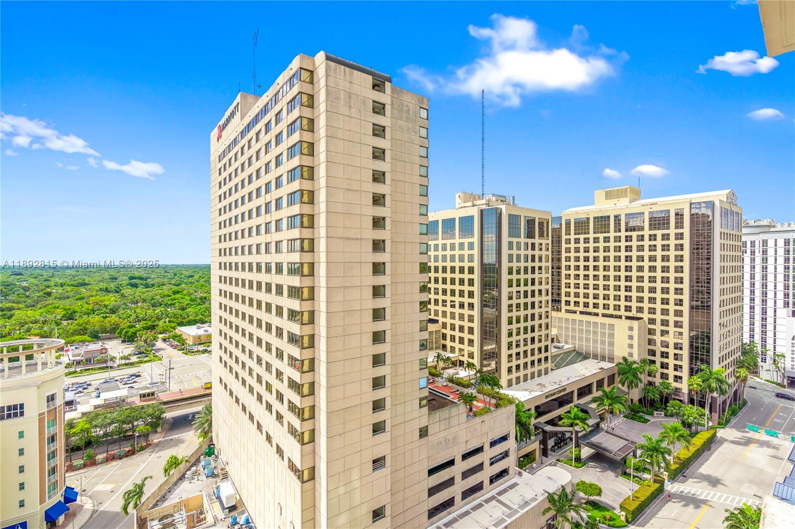 9055 Southwest 73rd Court, Unit 1502 Miami, FL 33156 - Photo 33 of 41 a view of a city with tall buildings