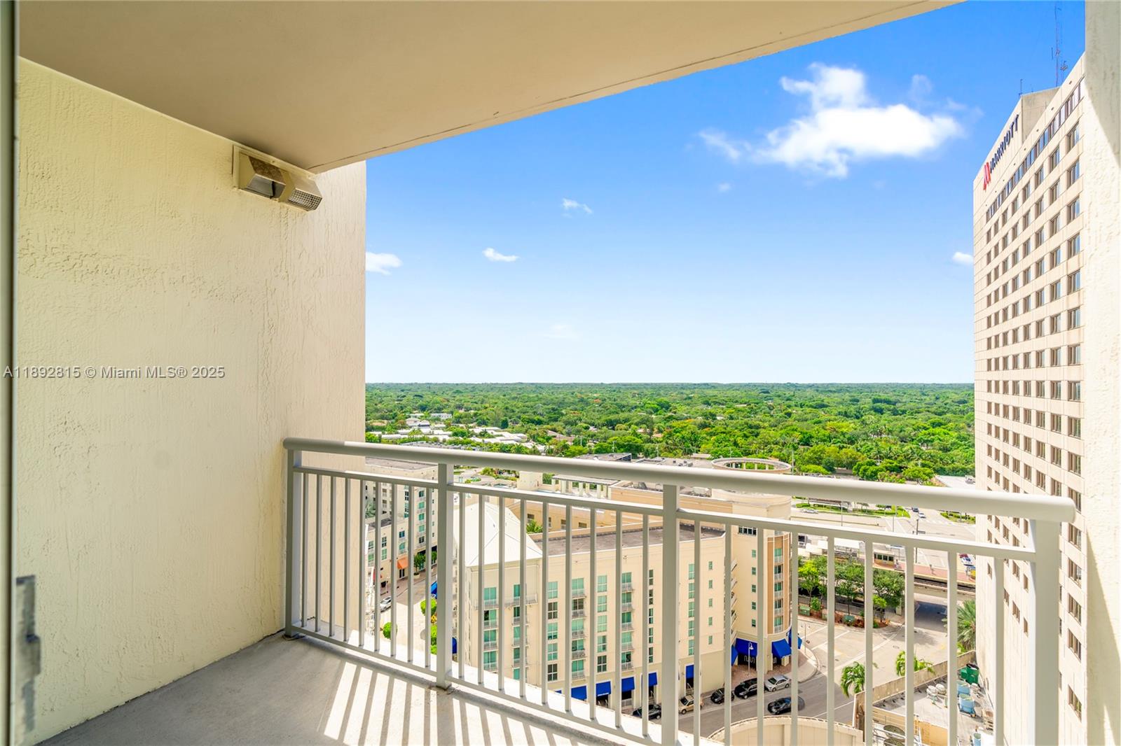 9055 Southwest 73rd Court, Unit 1502 Miami, FL 33156 - Photo 7 of 41 a view of a balcony