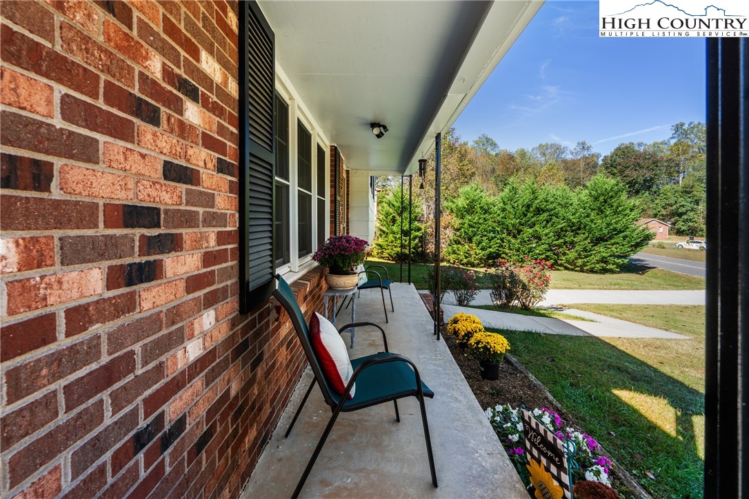 2598 Conner Circle Lenoir, NC 28645 - Photo 3 of 35 a view of a balcony with chairs