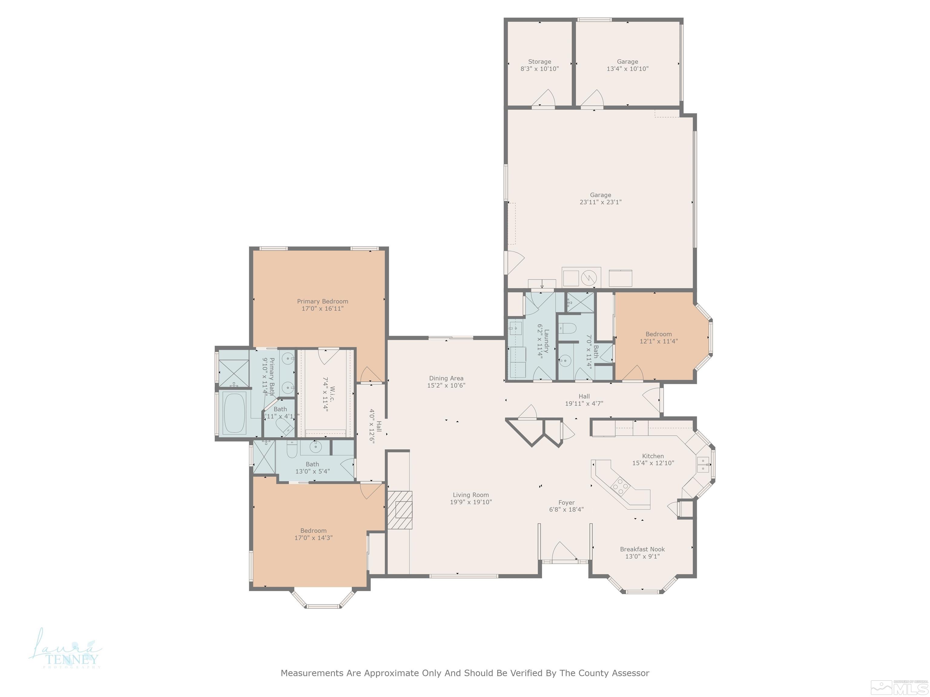 877 Longleaf Place Minden, NV 89423 - Photo 39 of 39 a picture of a floor plan