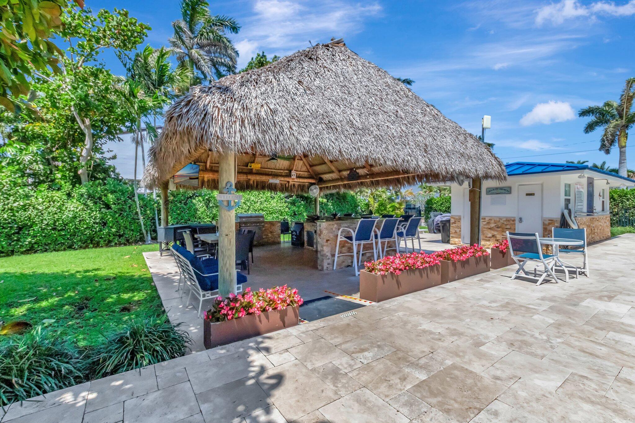 1700 South Ocean Boulevard, Unit 14 Delray Beach, FL 33483 - Photo 20 of 32 Tiki