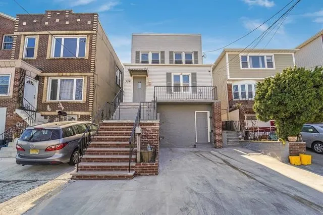a view of a car park in front of a building