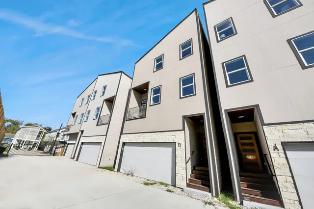 a view of a large building with many windows