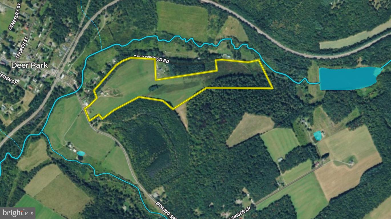 2504 Boiling Spring Road Deer Park, MD 21550 - Photo 66 of 67 Surface Water Map View