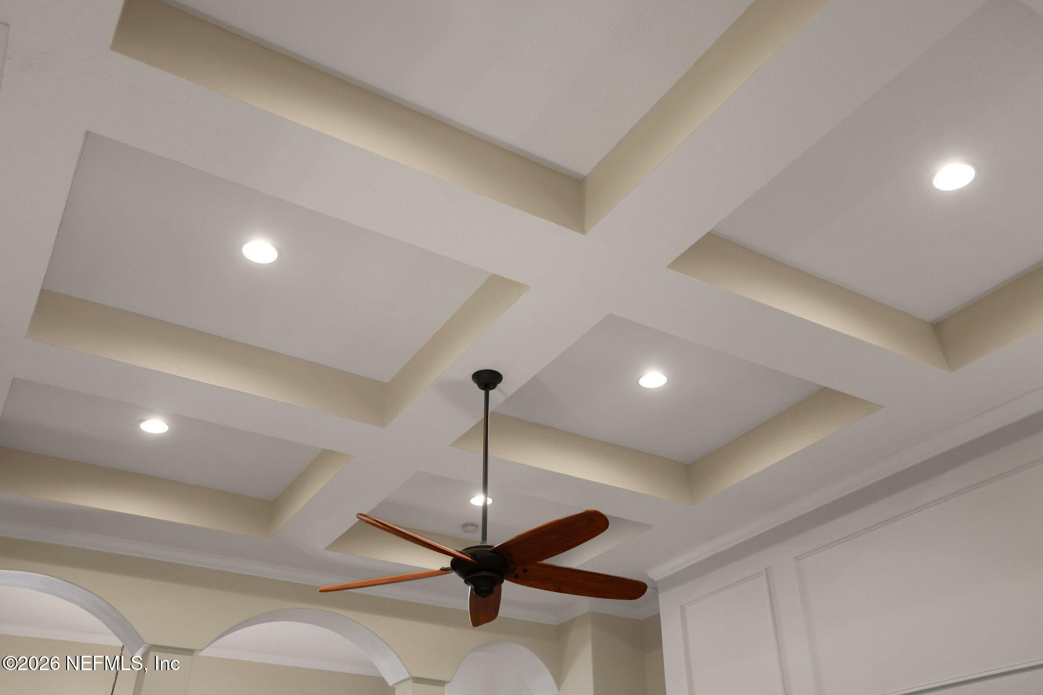 156 North Atherley Road St. Augustine, FL 32092 - Photo 11 of 80 coffered ceiling