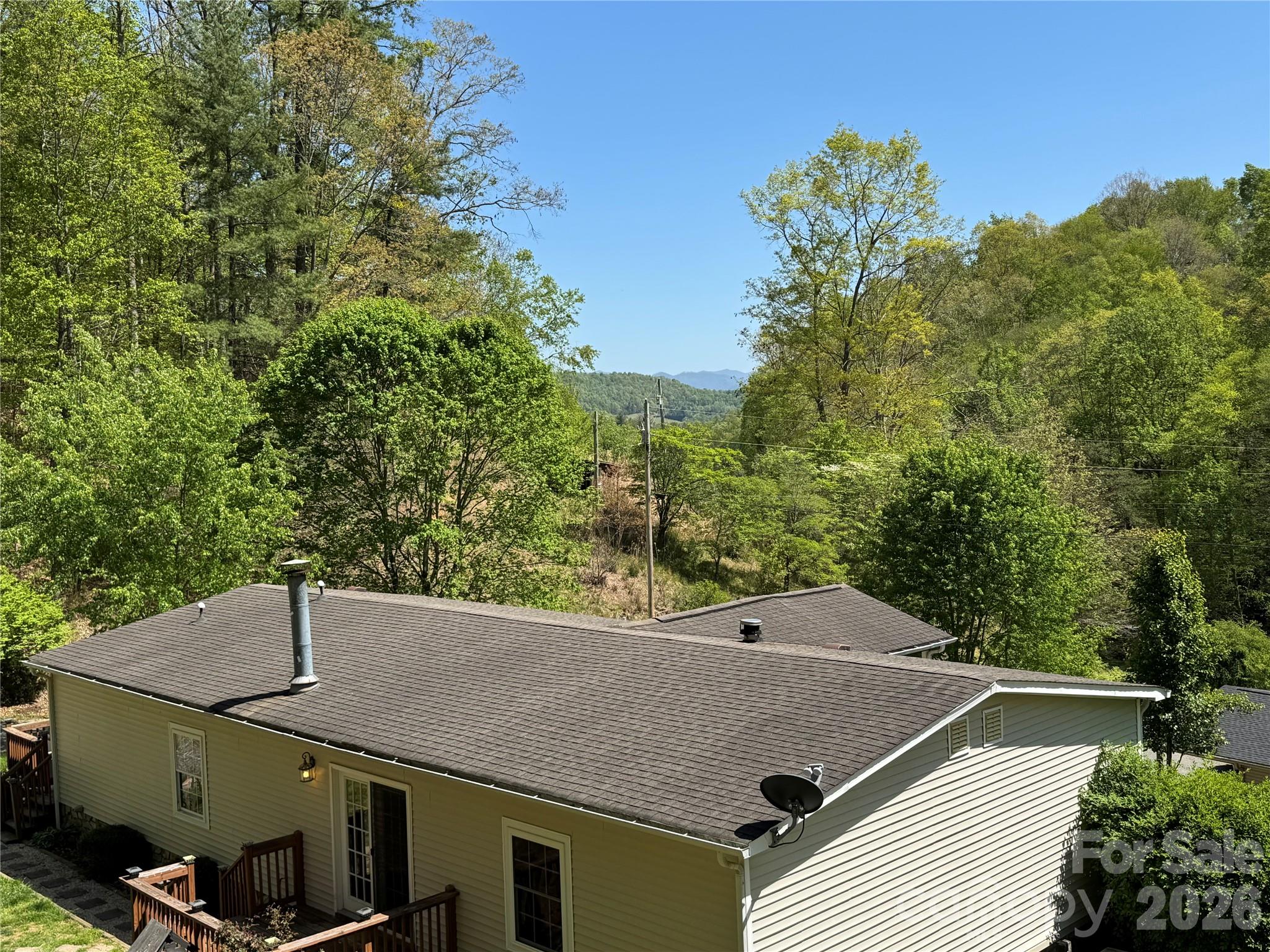 942 Fisher Branch Road Marshall, NC 28753 - Photo 3 of 38 an aerial view of a house