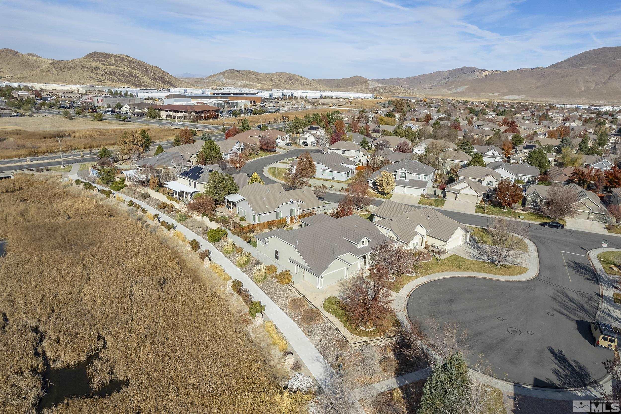 1575 Wyatt Court Reno, NV 89521 - Photo 38 of 40 view of city and mountain