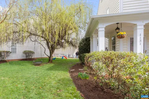 a view of a street with houses