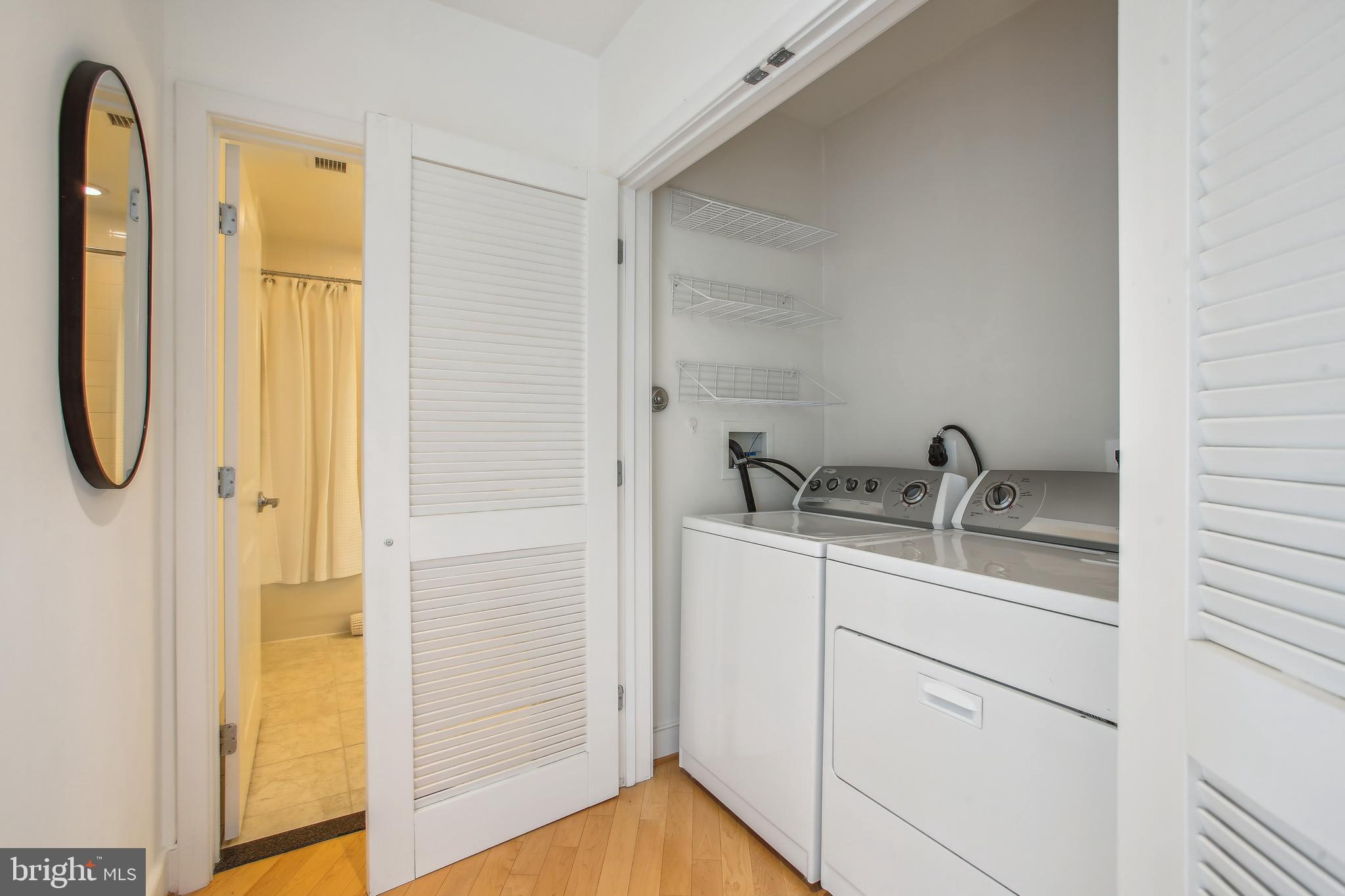 4101 Albemarle Street Northwest, Unit 620 Washington, DC 20016 - Photo 30 of 37 Full size washer and dryer!