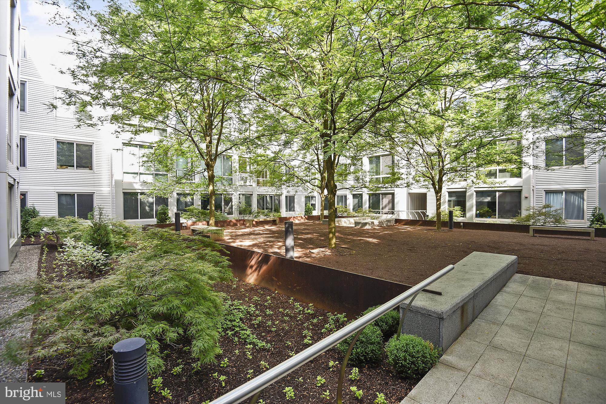 4101 Albemarle Street Northwest, Unit 620 Washington, DC 20016 - Photo 35 of 37 Common area Courtyard