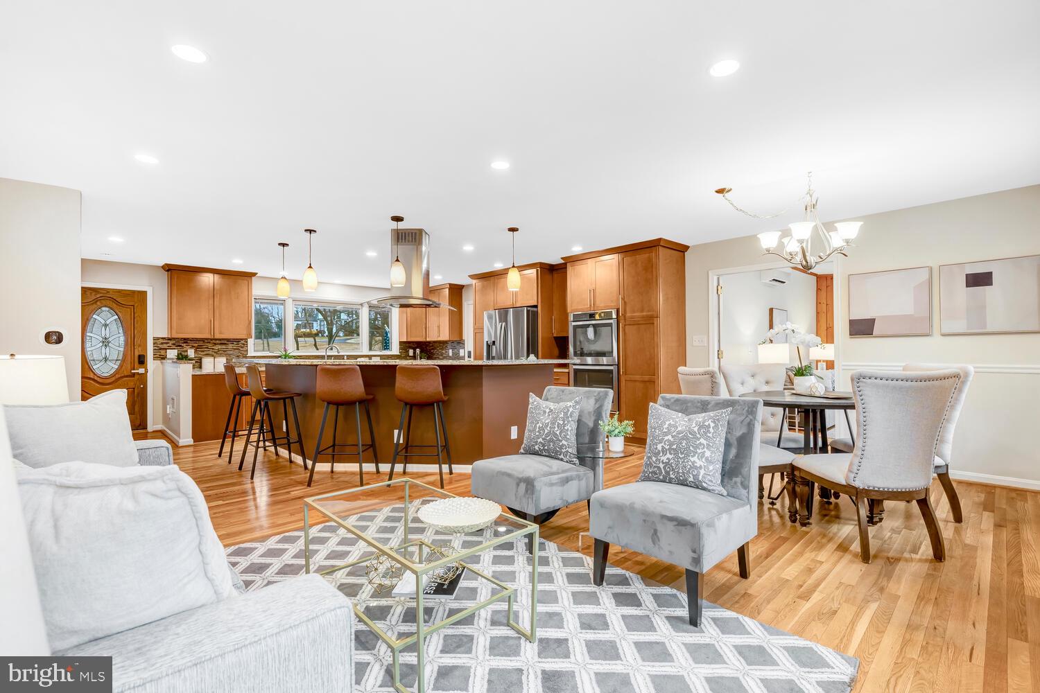 15020 Rocking Spring Drive Rockville, MD 20853 - Photo 18 of 53 Living Room/Dining Room