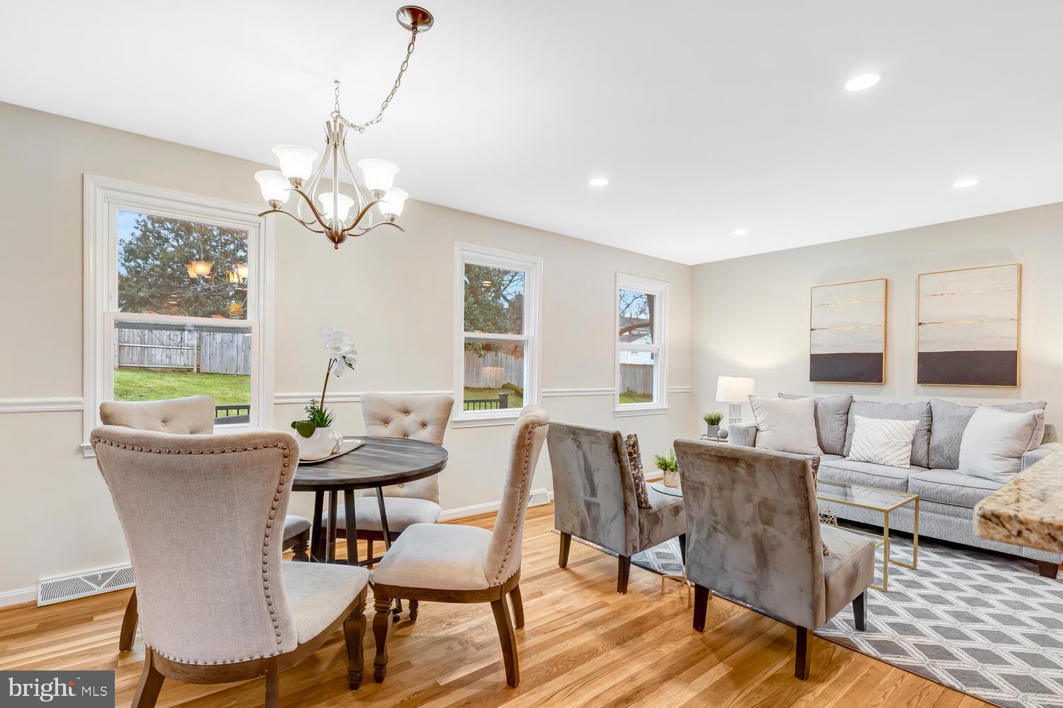 15020 Rocking Spring Drive Rockville, MD 20853 - Photo 19 of 53 Living Room/Dining Room
