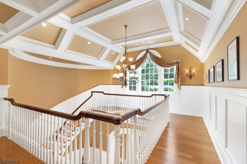 4 Rainetree Ridge Mendham Township, NJ 07945 - Photo 22 of 49 a view of balcony with wooden floor