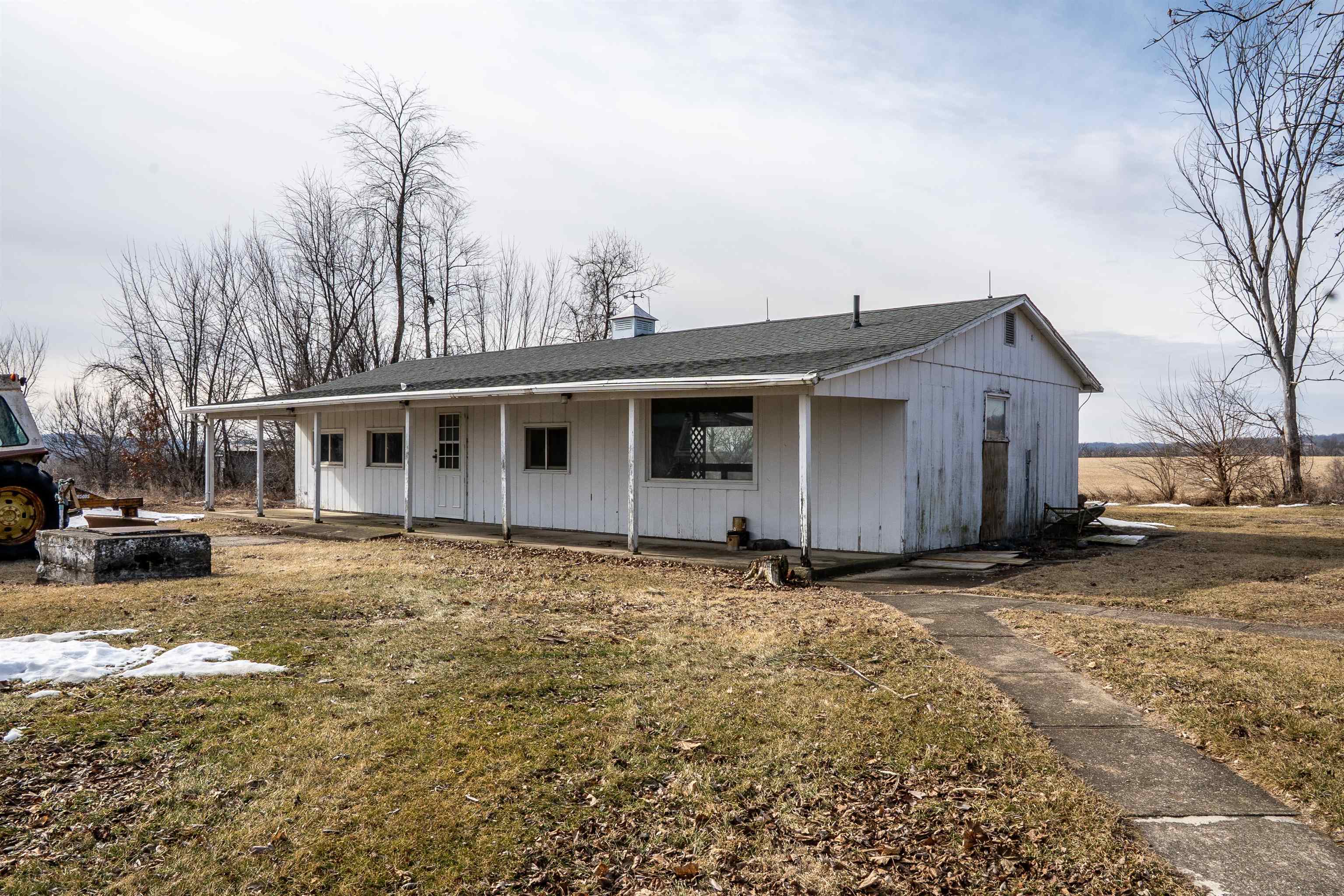 3114 South Rush Creek Road Stockton, IL 61085 - Photo 46 of 76 a front view of a house with a yard