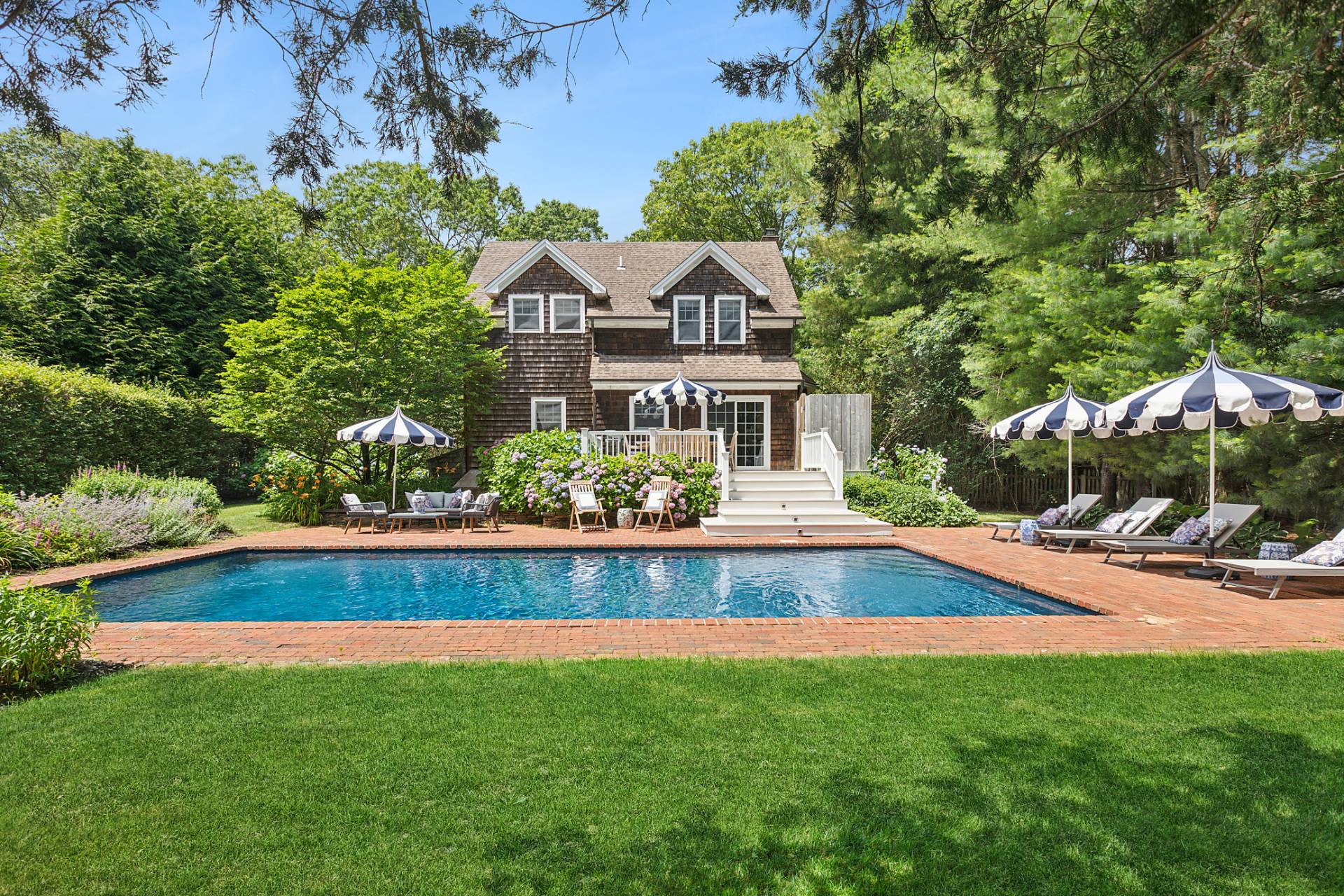 63 Whooping Hollow Road East Hampton, NY 11937 - Photo 19 of 25 an aerial view of a house