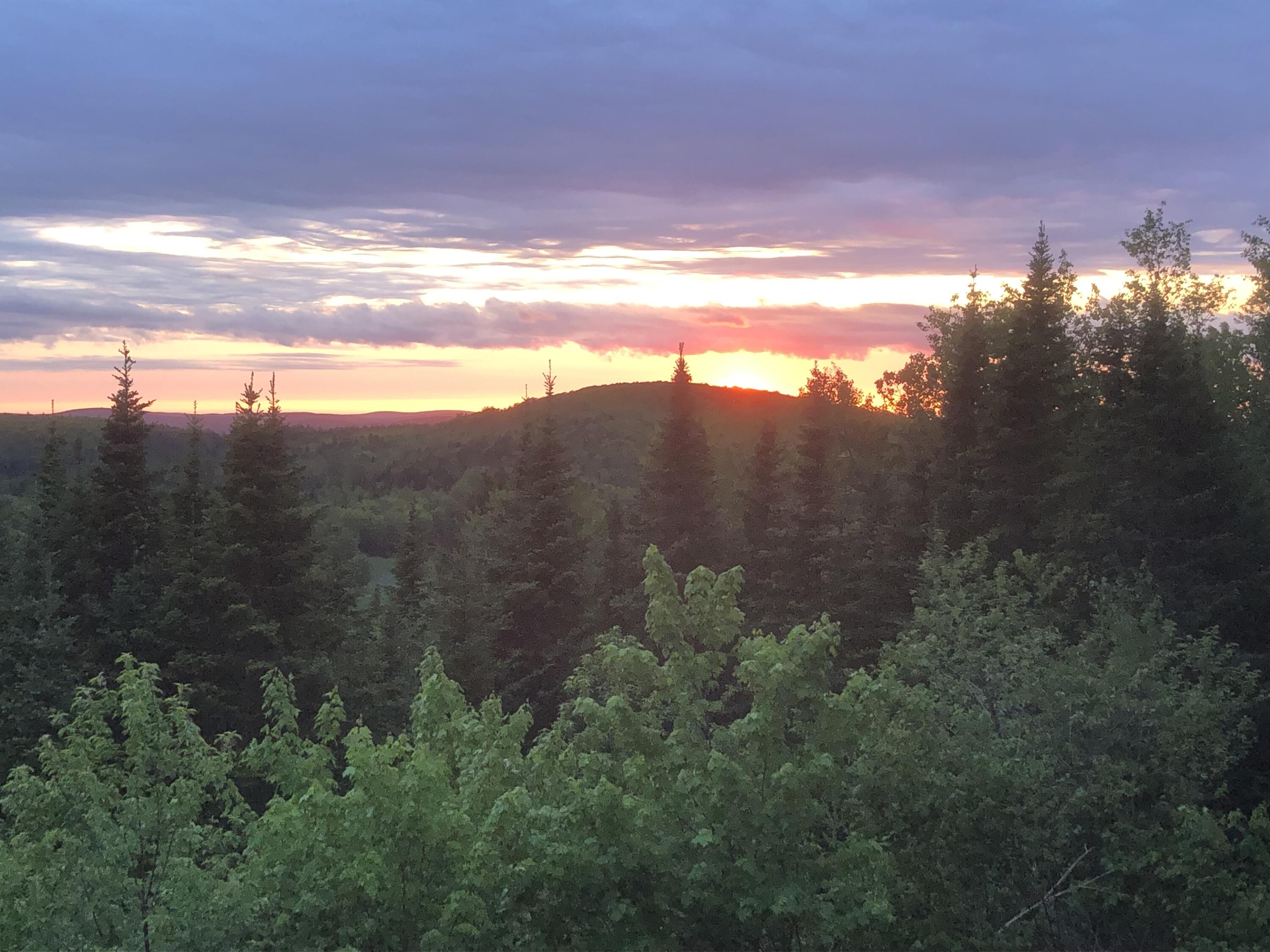 739 Charette Hill Road Fort Kent, ME 04743 - Photo 24 of 29 Setting Sun