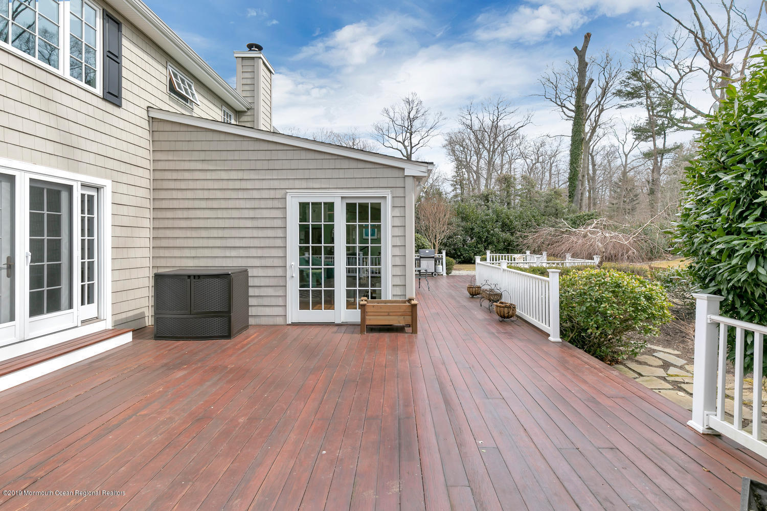 99 River Road Rumson, NJ 07760 - Photo 23 of 25 Spacious Deck off the back of the house