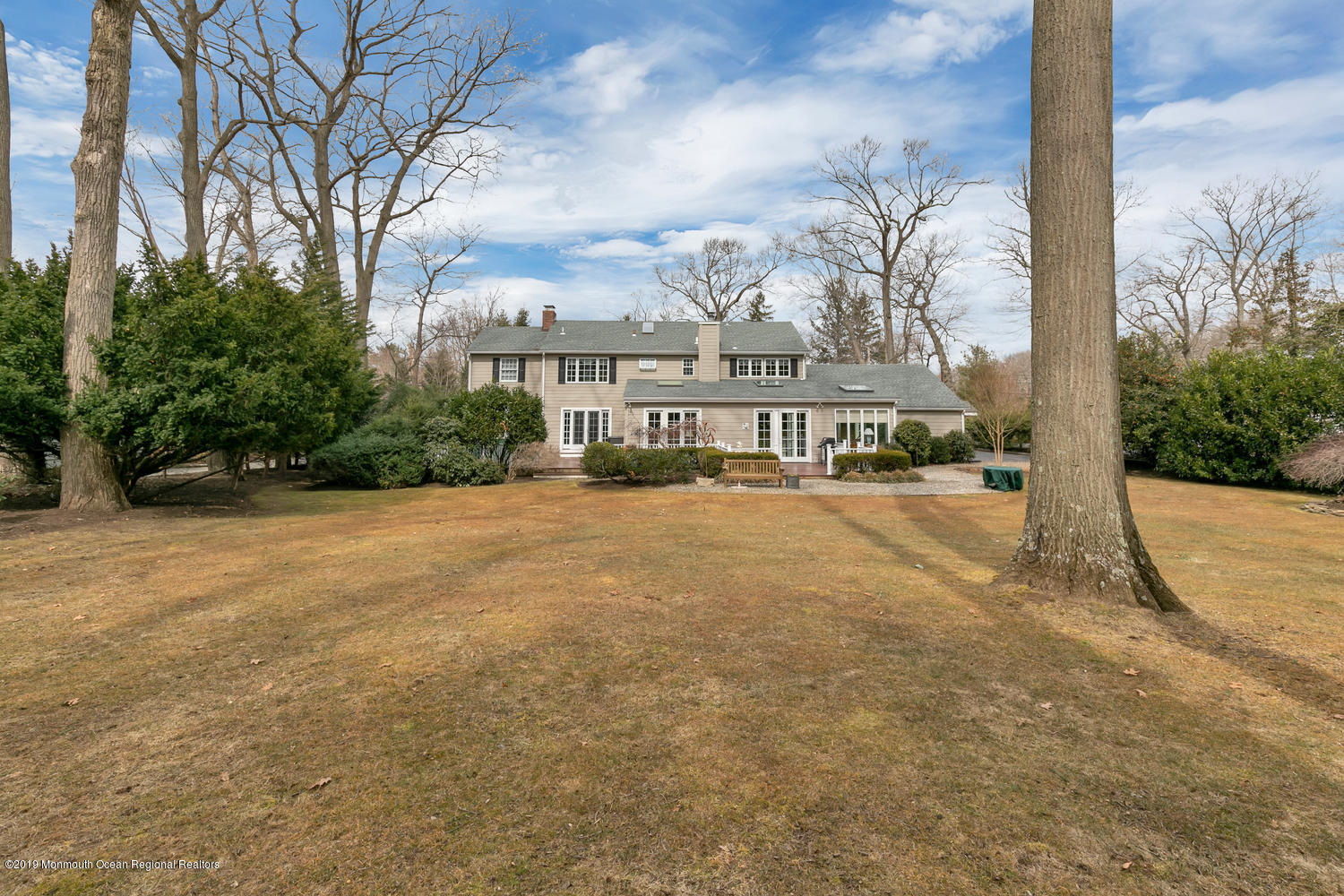 99 River Road Rumson, NJ 07760 - Photo 24 of 25 Rear View of Home