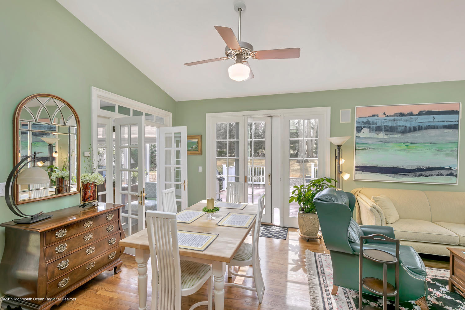 99 River Road Rumson, NJ 07760 - Photo 8 of 25 Eating Area off Kitchen & Family Room