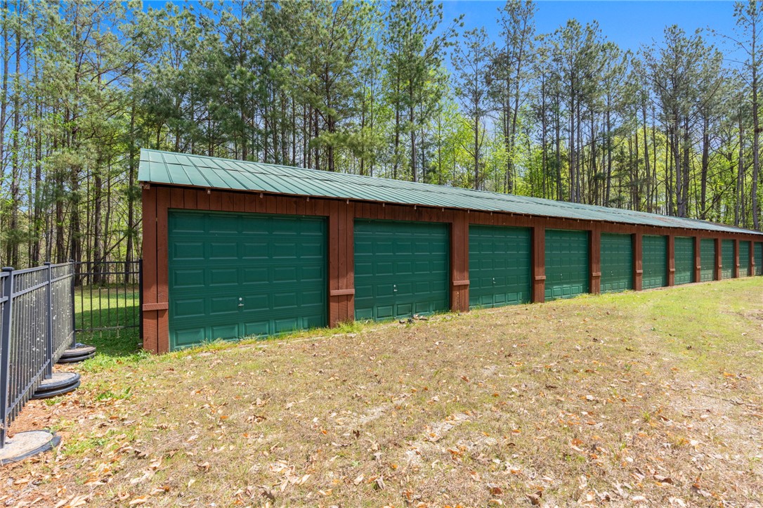 1 Kitty Hawk Lane Six Mile, SC 29682 - Photo 28 of 46 This property features multiple garage units, offering convenient and ample storage solutions.