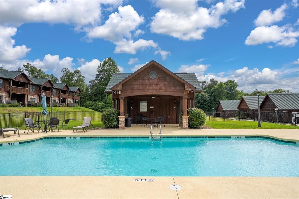 1 Kitty Hawk Lane Six Mile, SC 29682 - Photo 45 of 46 Relax poolside and enjoy the inviting community space, perfect for leisure.