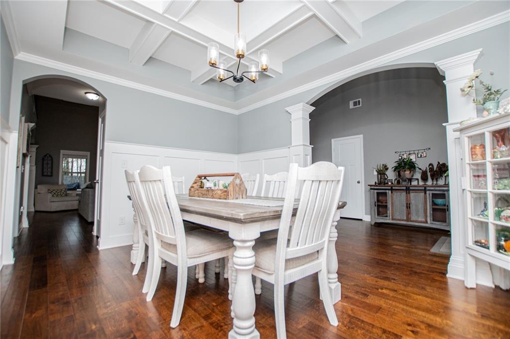 201 Overton Point Carrollton, GA 30116 - Photo 4 of 43 a view of a dining room with furniture and wooden floor
