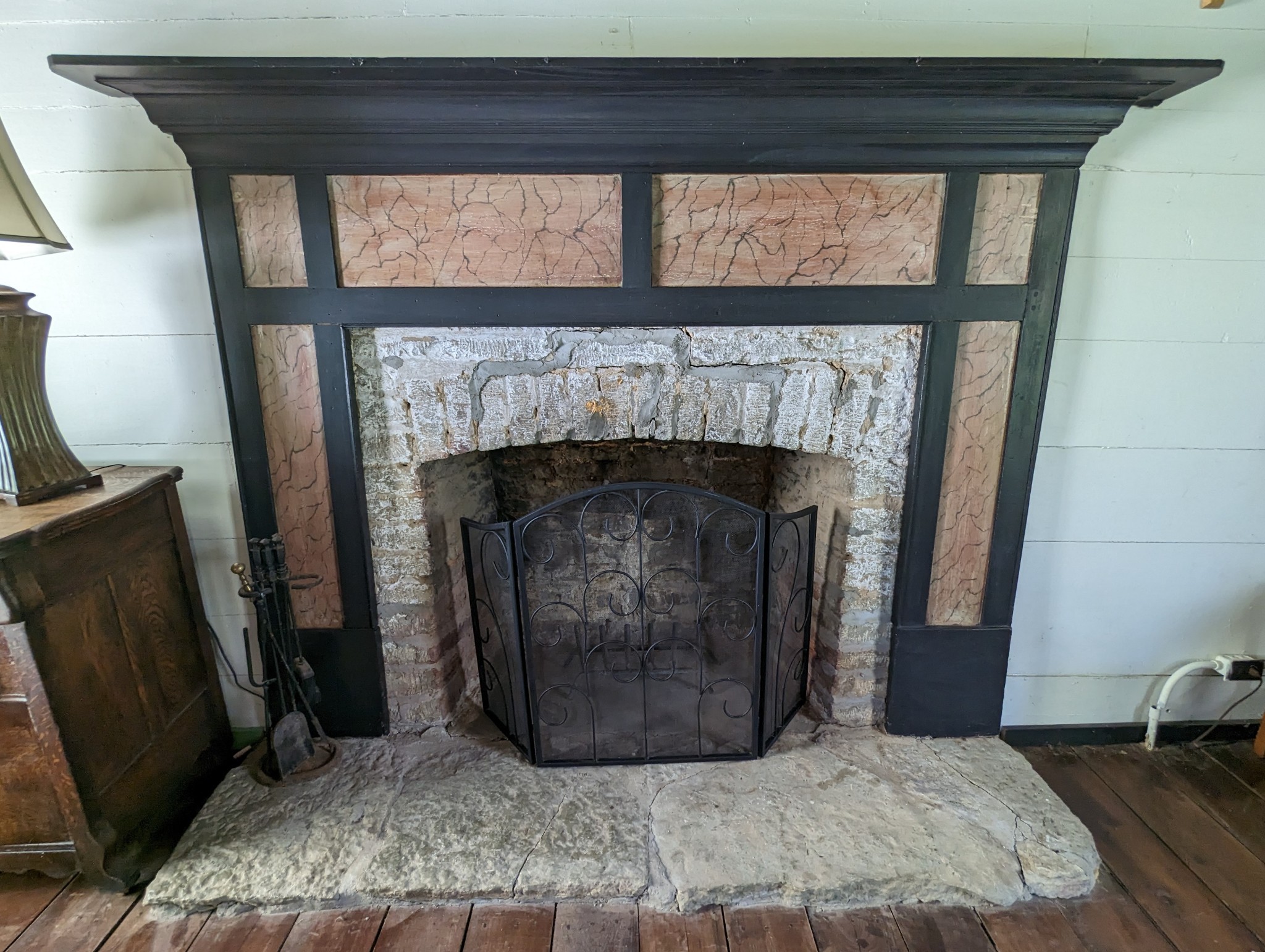 1097 Lower Lick Creek Road Linden, TN 37096 - Photo 15 of 45 a living room with a fireplace in it