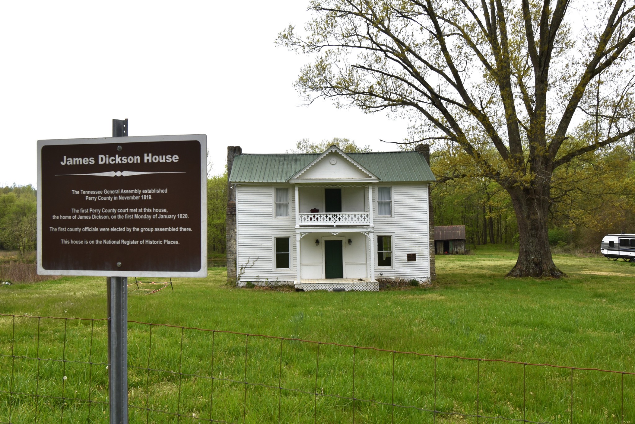 1097 Lower Lick Creek Road Linden, TN 37096 - Photo 2 of 45 a view of a house with a yard