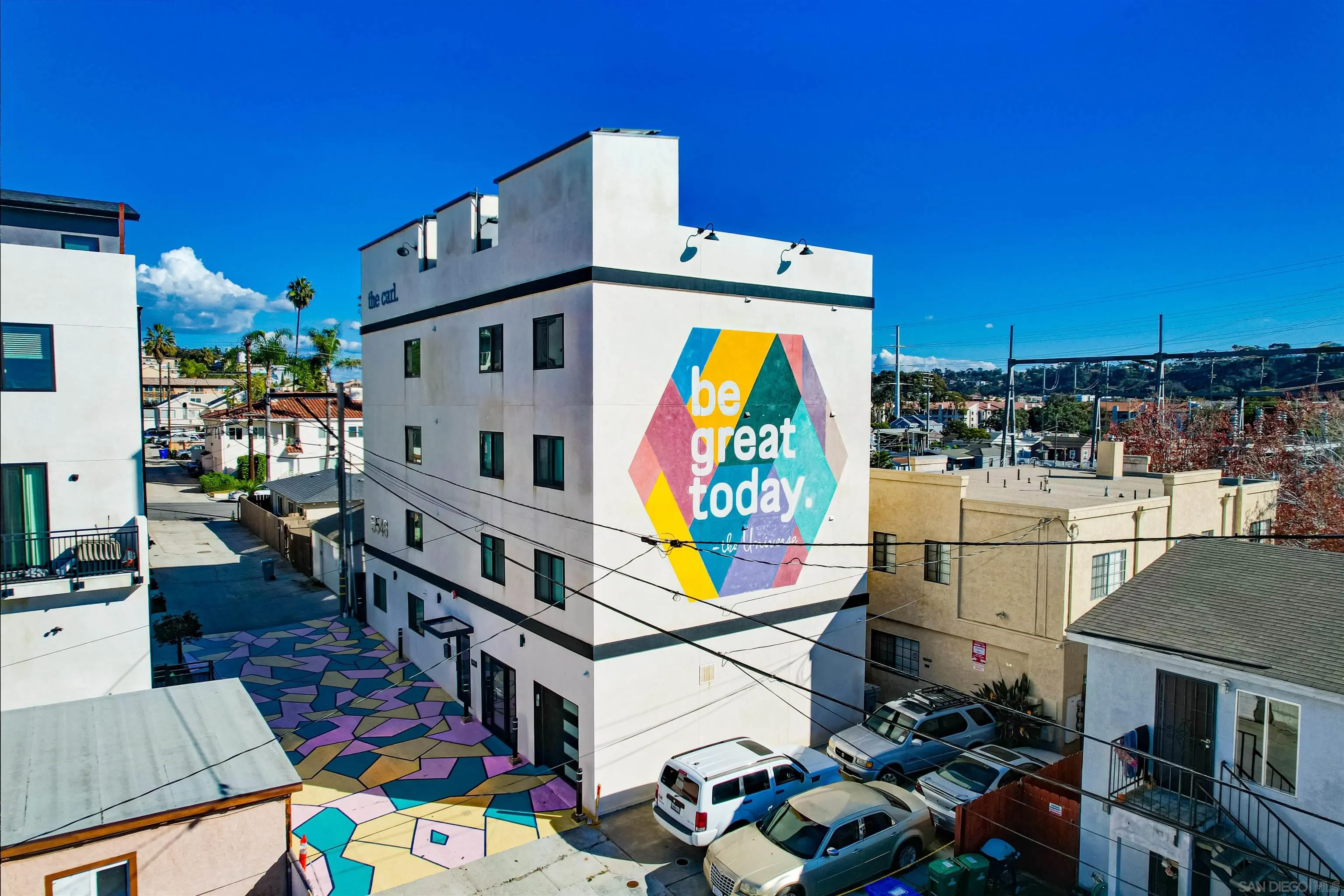 5548 Riley Street San Diego, CA 92110 - Photo 4 of 15 a view of roof deck with dining table and chairs with barbeque grill