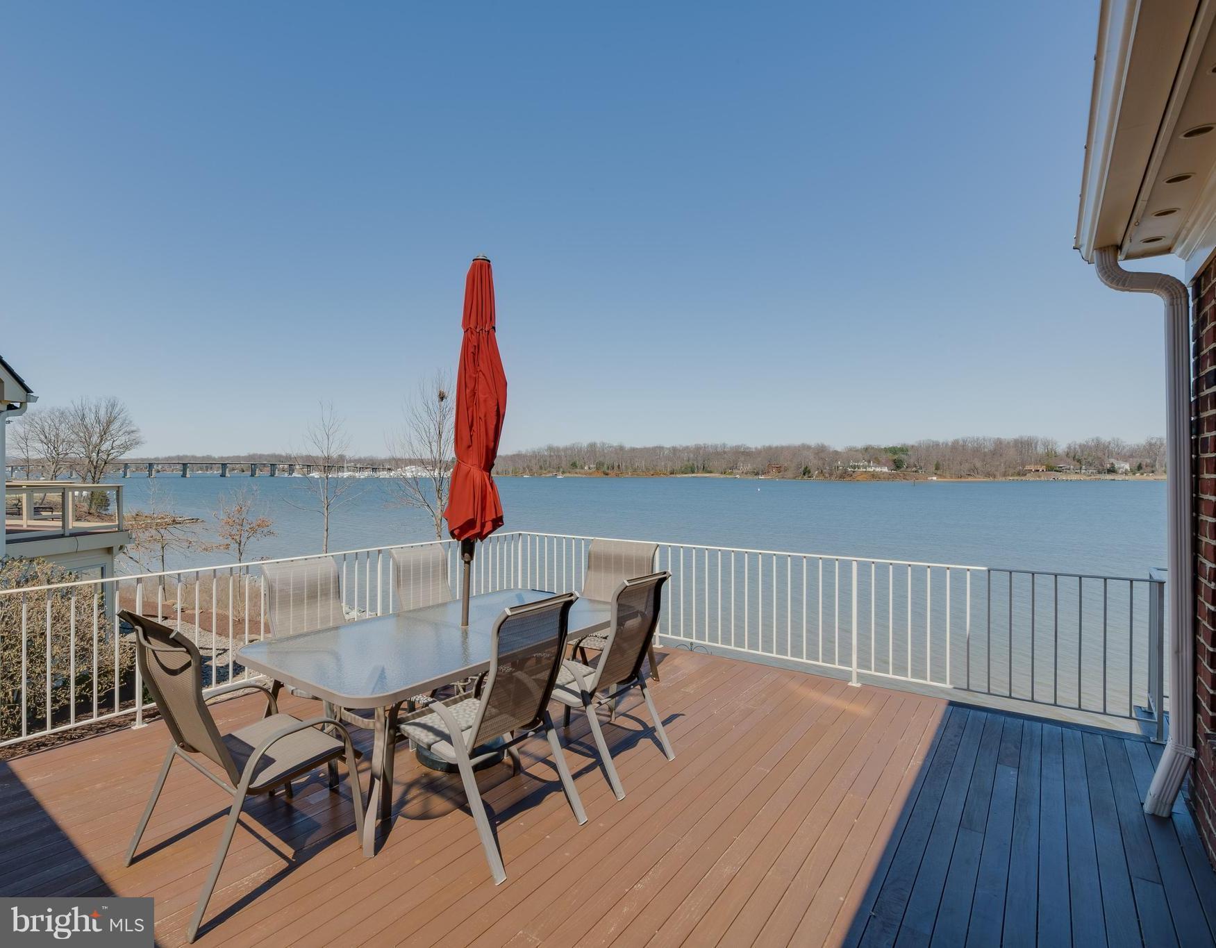 470 South River Landing Road, Unit 470 Edgewater, MD 21037 - Photo 3 of 30 IPE deck off of kitchen & great room
