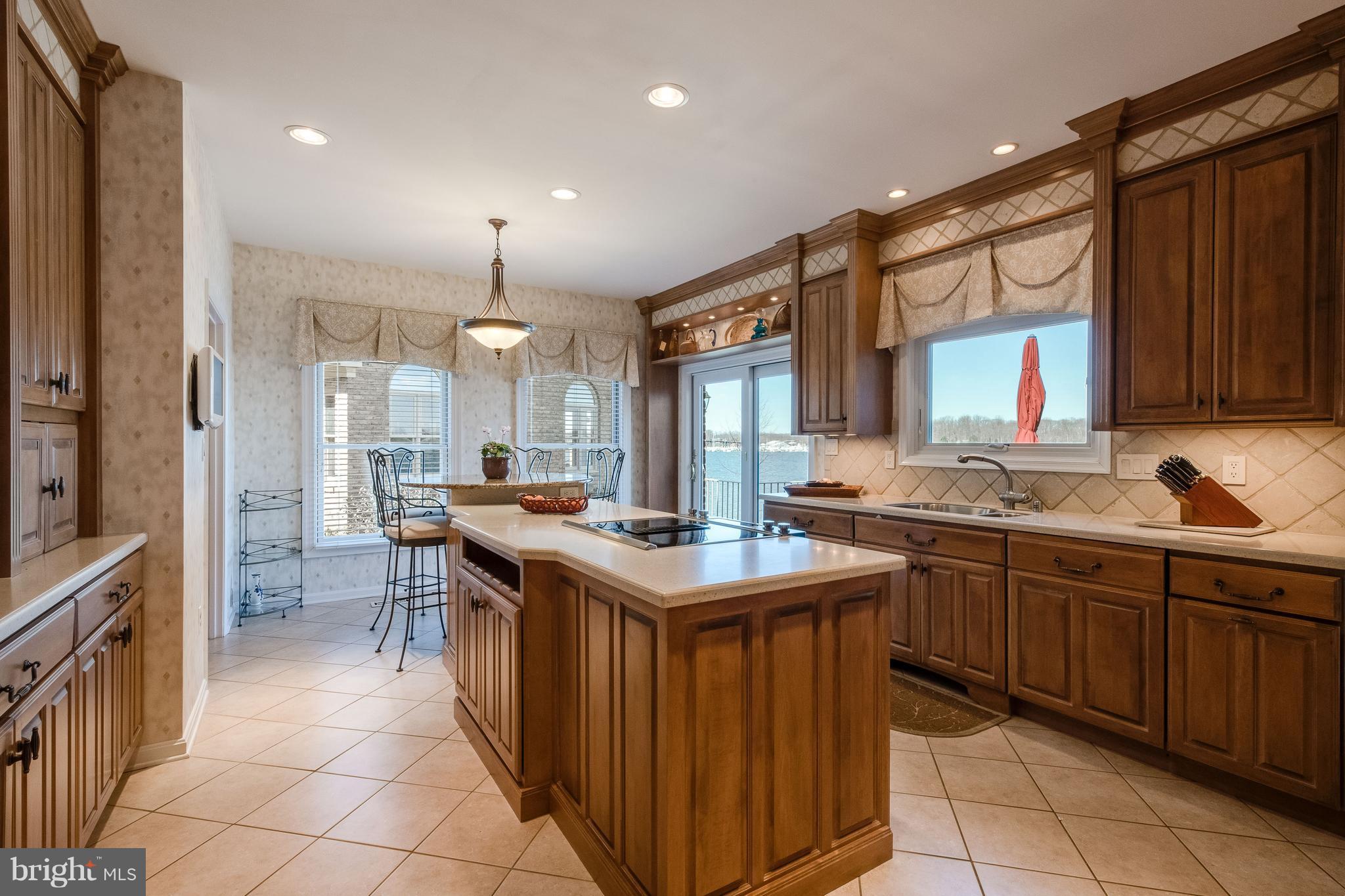 470 South River Landing Road, Unit 470 Edgewater, MD 21037 - Photo 5 of 30 Renovated gourmet kitchen w/ custom cabinetry